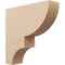 Ekena Millwork 8"W x 32"D x 32"H Thin Ridgewood Rough Cedar Woodgrain TimberThane Corbel, Primed Tan CORUR08X32X32RIDRCPR - alternate 1